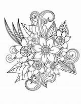 Adulte Gratuit Artherapie Mandalas Plantes Gratuitement Fleur Coloriages Florales Danieguto sketch template