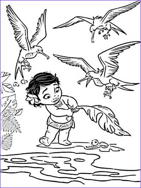 beautiful images  moana coloring page moana coloring pages