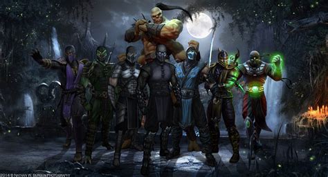 Mortal Kombat Ninjas By Slightlyimperfectpro On Deviantart