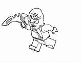 Ninjago Jay Coloring Pages Usage Quickly Via sketch template