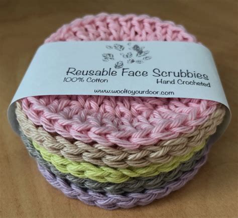 face scrubbies labels scrubbies crochet pattern crochet patterns