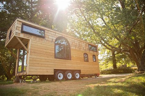 tiny house town  world vermont tiny home  sq ft