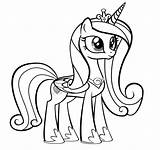 Pony Coloring Little Cadence Princess Pages Colouring Drawing Coloringhome Printable Will Mlp Footprint Boyama Dinosaur Kids Fun рисунки Coloriage Kid sketch template