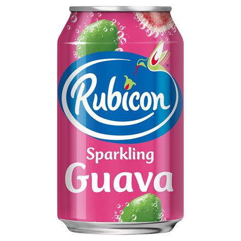 rubicon sparkling guava juice drink ml  canned drinks iceland