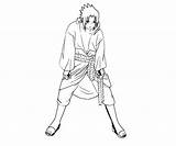 Coloring Sasuke Pages Uchiha Line Library Clipart sketch template