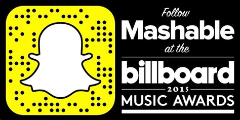 follow mashable s snapchat during the billboard music
