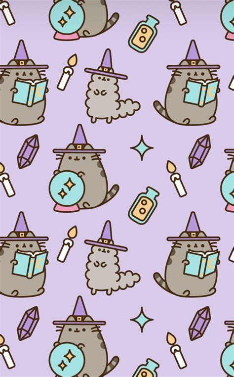 cute halloween pusheen wallpapers top  cute halloween pusheen