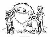 Abominable Characters Xcolorings 1080px 820px 102k sketch template