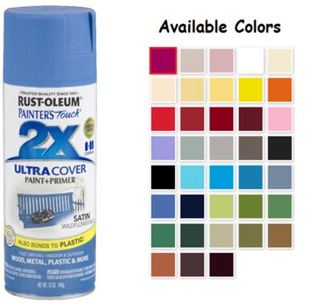 plastic spray paint color chart paint color ideas