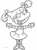 Rugrats Coloring Pages Angelica Printable sketch template
