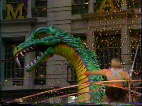 he man at the 1985 macy s parade dinosaur dracula