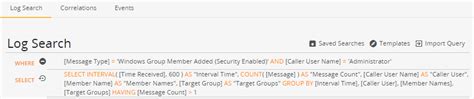 examples  correlation queries  setup