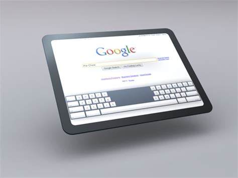 google chrome os tablet pc video