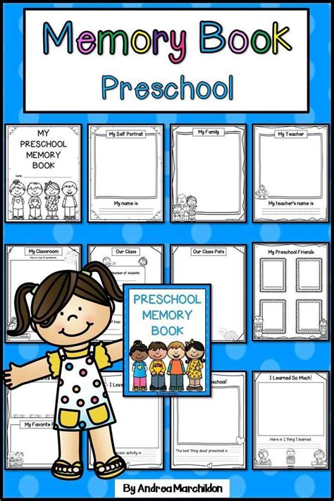 pre  memory book printables  ted lutons printable activities