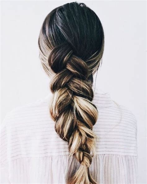 simple braid hairstyle