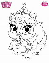 Fern Pets Palace Coloring Kids Princess Fun Votes sketch template