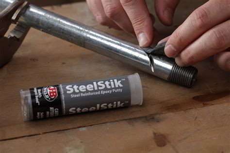 weld   steelstik steel reinforced epoxy putty stick  oz