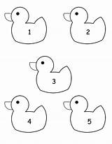 Ducks Patito Pato Hule Educativas Dbsenk sketch template