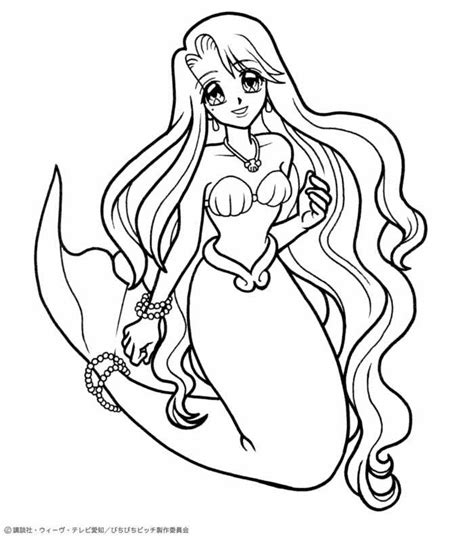 mako mermaid coloring pages   mako mermaid coloring