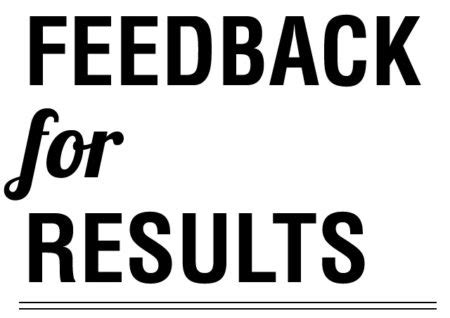 feedback  results