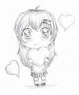Chibi Anime Sketch Drawings Oc Cute Drawing Pencil Couple Deviantart Getdrawings Visit Tumblr Search sketch template