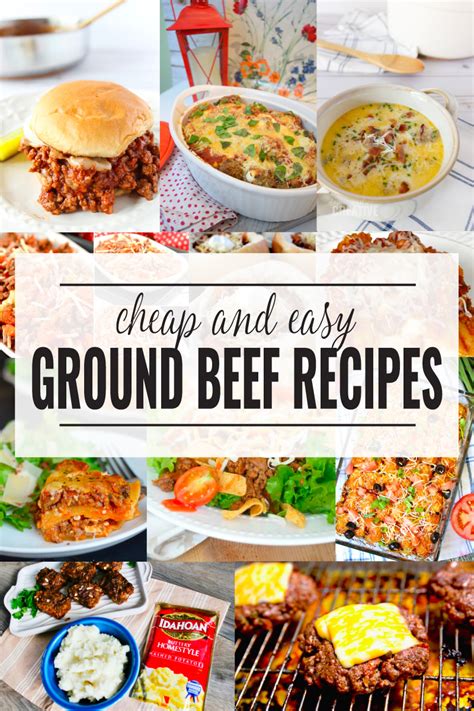 ground beef dinner recipes domestically creative