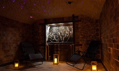 salt cave therapy sessions floatopia float spa  salt cave groupon