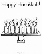 Coloring Hanukkah Happy Menorah Candles Lit Favorites Login sketch template