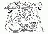 Witch Witches Coloriage Imprimer sketch template