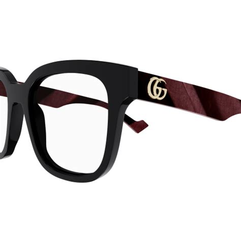 Gucci Gg0958o 008 Black Eyeglasses For Woman Lookeronline