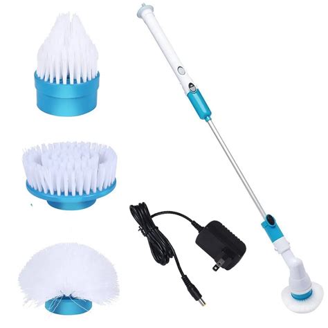 Buy Electric Spin Scrubber Automatic Cleaning Scrubber 3 Head Sets For