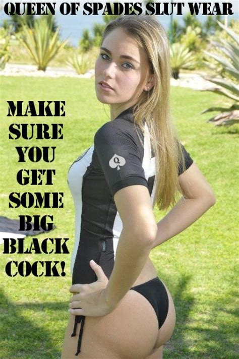 queen of spades slutwear black cock cult