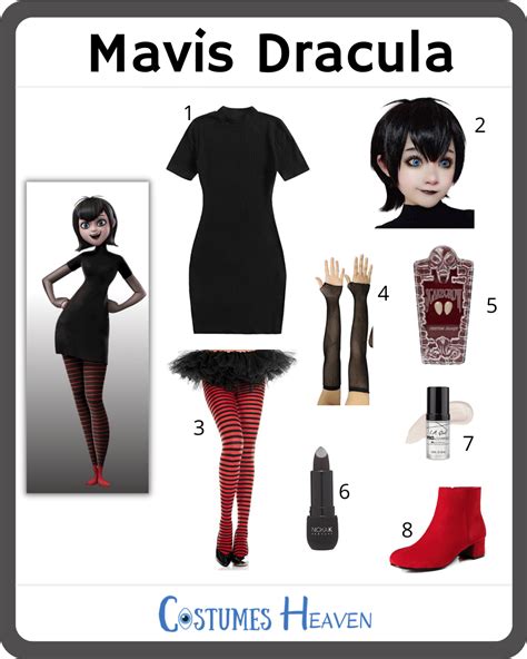 mavis dracula costume  cosplay halloween