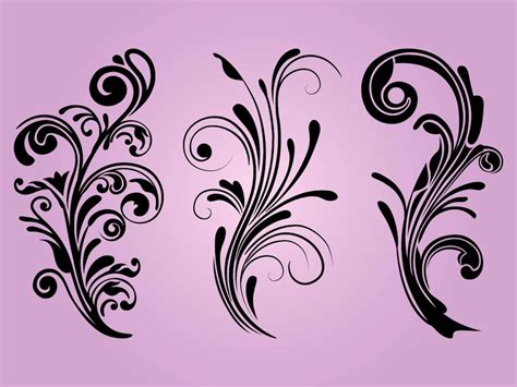 floral designs vector art graphics freevectorcom