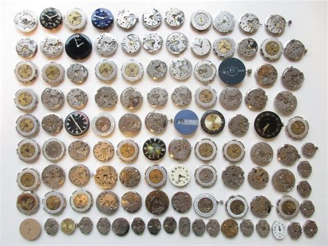 set van  mechanische horloge uurwerken uit catawiki