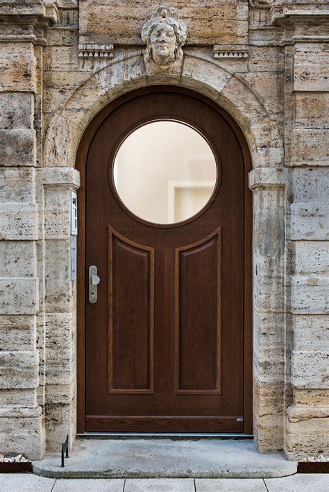 style front doors custom   arched door classic architonic