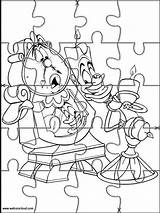 Disney Puzzle Puzzles Kids Pages Coloring Jigsaw Choose Board sketch template