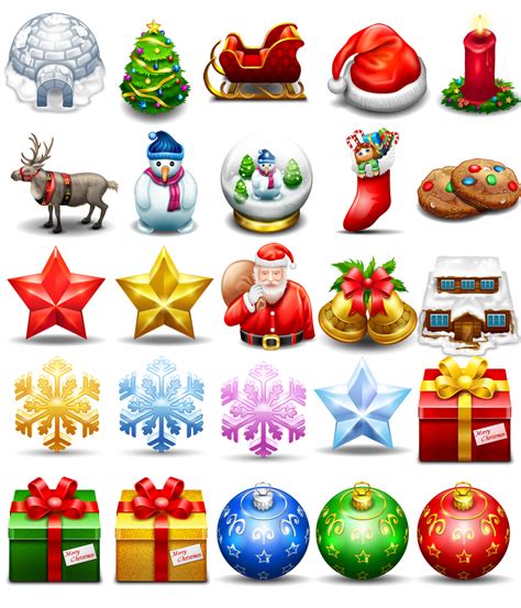 christmas icon sets  graphic  web designers