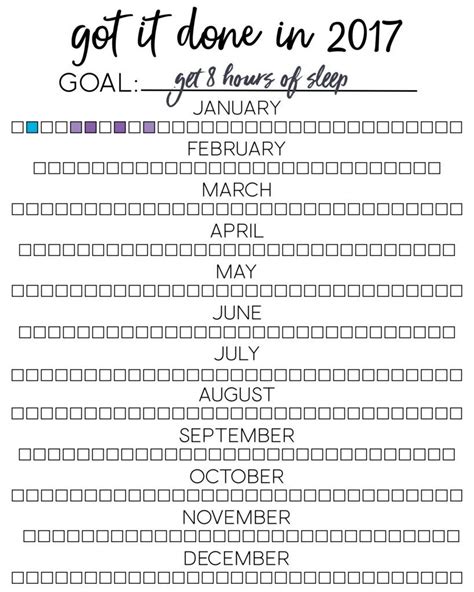 printable daily goal tracker  day  design goal tracker