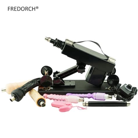 Fredorch New Automatic Sex Machine Female Masturbation Pumping Gun With