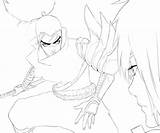 Yasuo Riven Lineart sketch template