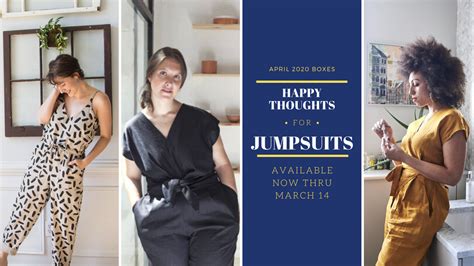 Think Happy Jumpsuit Thoughts As You Prep For Spring Sewing