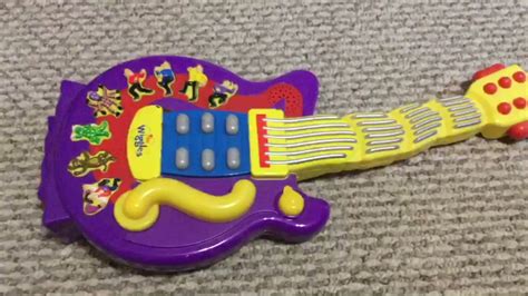wiggles purple guitar review youtube