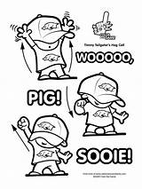 Razorbacks Football Razorback Hogs Baylor Hog Pig sketch template