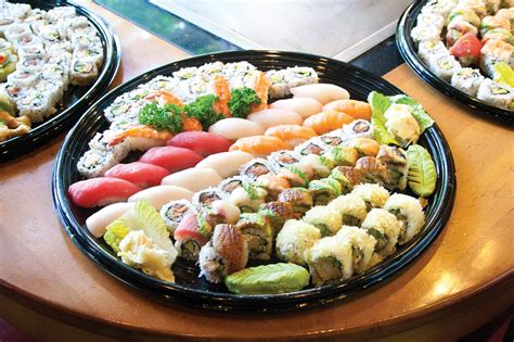 sushi party platters party plater menu benihana