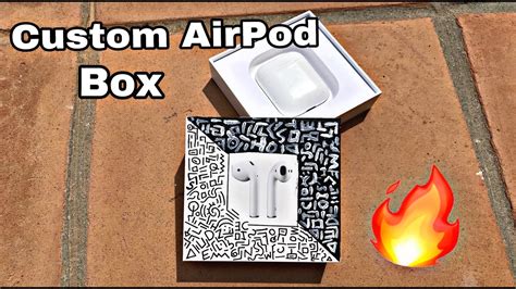 customising  airpod box satisfying youtube