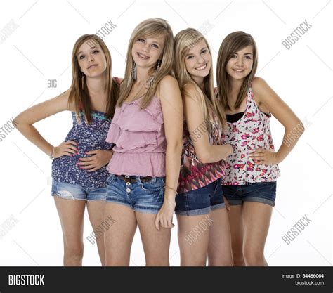 teenage girls image photo  trial bigstock