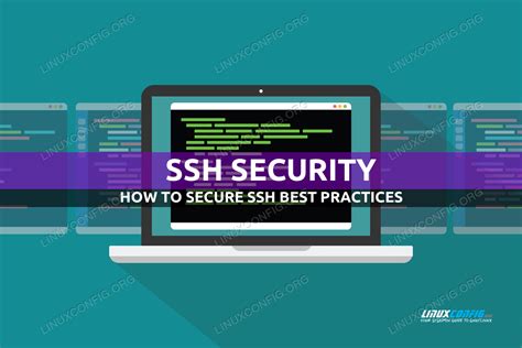 secure ssh  practices ssh server security