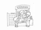 Kiosco Comercios Tiendas Kiosko Imprimir Quiosco Atracciones Vamos Picasa Ampliado Haya Haga sketch template