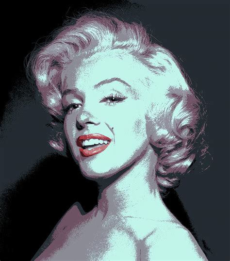 Marilyn Monroe Pop Art Digital Art By Daniel Hagerman